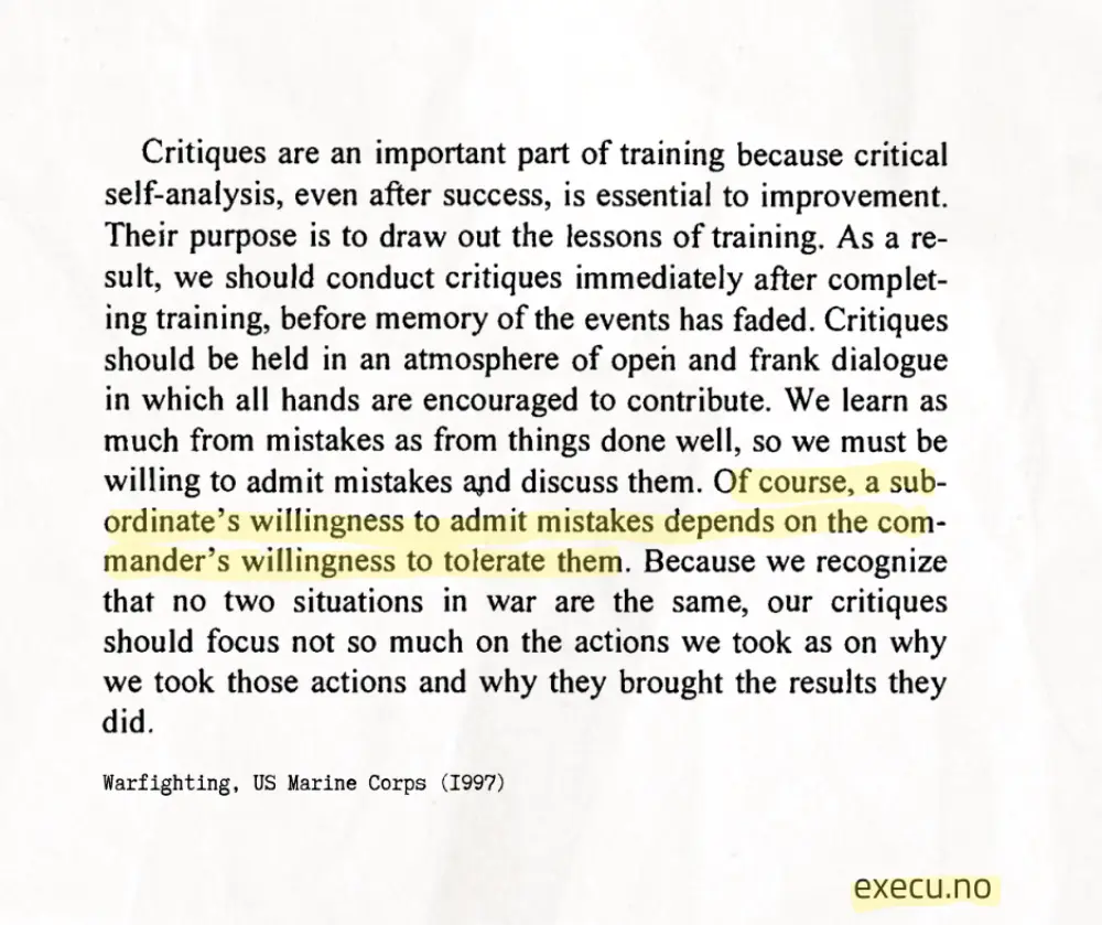 US Marine Corps manual
